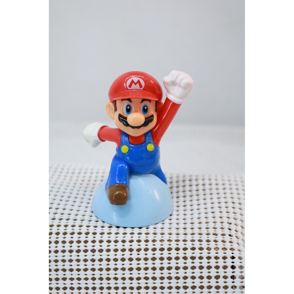 Nintendo Toy Unisex OS Blue Mario Odyssey Cappy 2017 McDonalds Happy Meal Figure